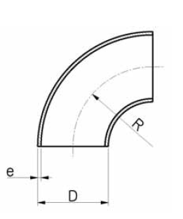 Tube Inox 304 L, Diamètre 50,80 mm - Roulé, soudé  Cintrable